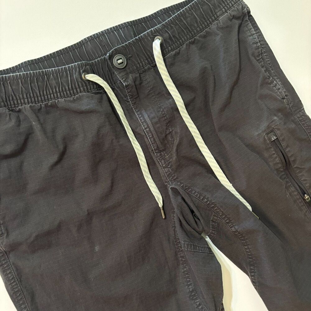 Vuori Men’s XL Ripstop Jogger V412 Black Dura Terra Climber Pants Athleisure